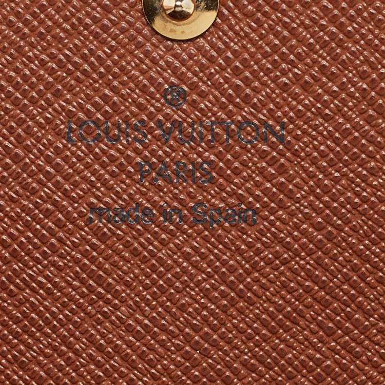 Pre Owned Louis Vuitton Monogram Canvas  Sarah Wallet