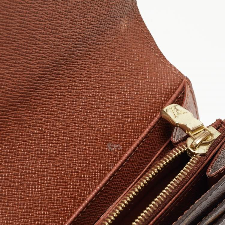 Pre Owned Louis Vuitton Monogram Canvas  Sarah Wallet