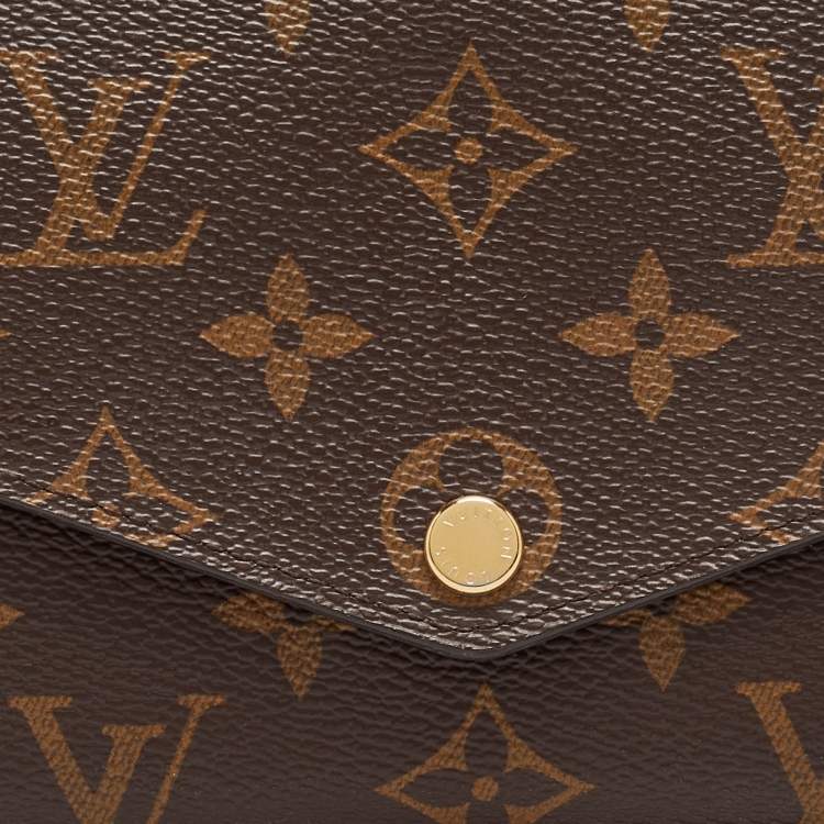 Pre Owned Louis Vuitton Monogram Canvas  Sarah Wallet