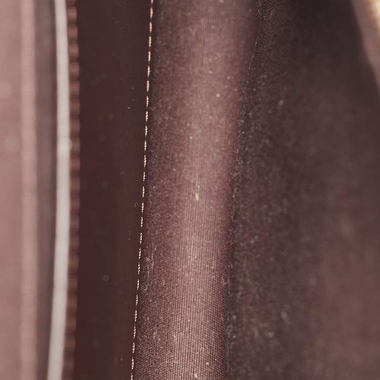 Pre Owned Louis Vuitton Amarante Vernis Chain Louise GM Bag