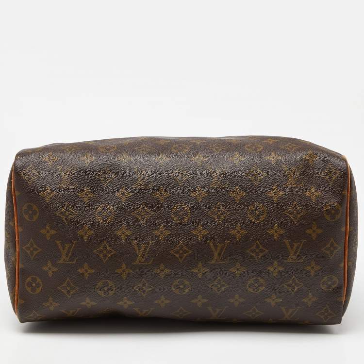 Pre Owned Louis Vuitton Monogram Canvas Speedy 35 Bag
