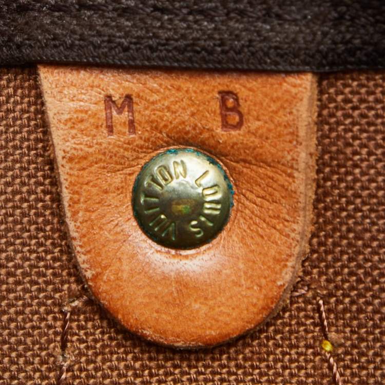 Pre Owned Louis Vuitton Monogram Canvas Speedy 35 Bag