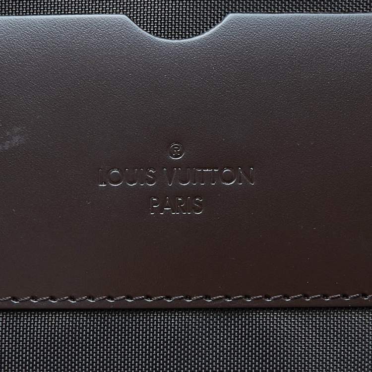 Pre Owned Louis Vuitton Damier Ebene Canvas Pegase 45 Luggage