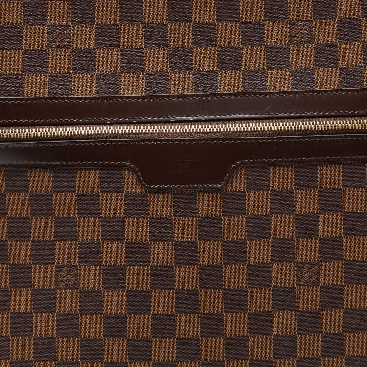 Pre Owned Louis Vuitton Damier Ebene Canvas Pegase 45 Luggage