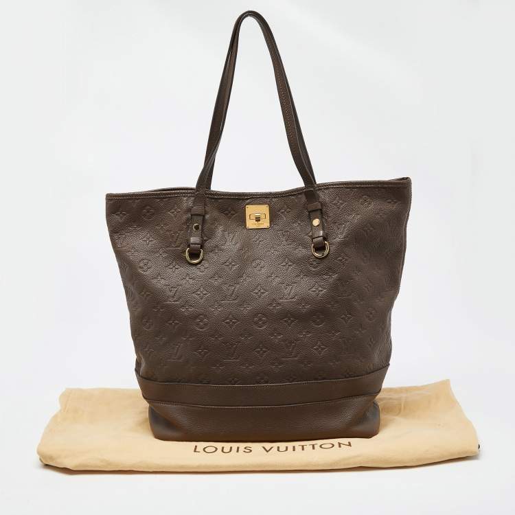 Pre Owned Louis Vuitton Ombre Monogram Empreinte Leather Citadine GM Bag