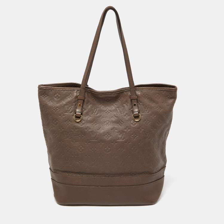 Pre Owned Louis Vuitton Ombre Monogram Empreinte Leather Citadine GM Bag