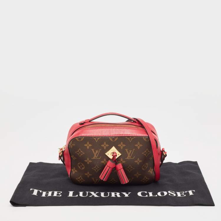مملوكة مسبقًا Louis Vuitton Fuchsia Monogram Canvas Saintonge Bag