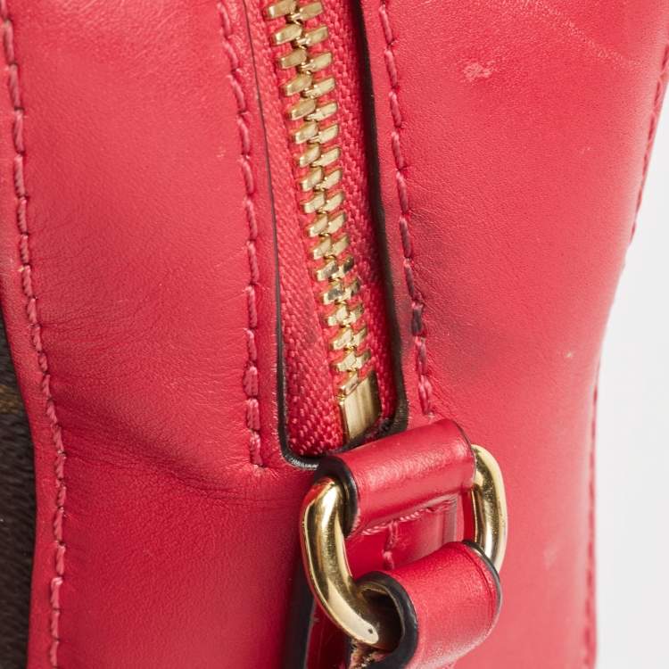 مملوكة مسبقًا Louis Vuitton Fuchsia Monogram Canvas Saintonge Bag