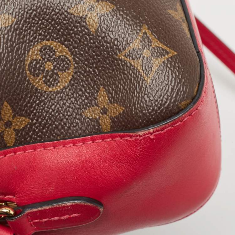 مملوكة مسبقًا Louis Vuitton Fuchsia Monogram Canvas Saintonge Bag