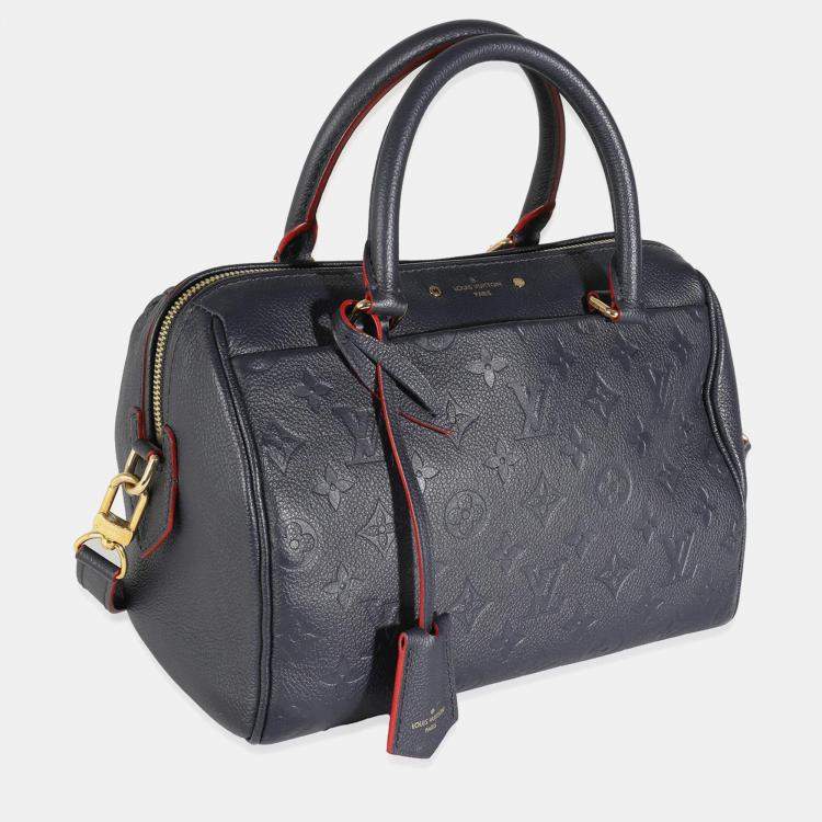 Womens Louis Vuitton black Speedy Bandoulière 25 Bag