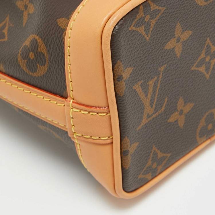 Pre Owned Louis Vuitton Monogram Canvas Nano Noe Bag