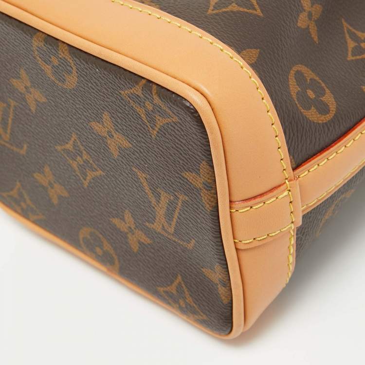 Pre Owned Louis Vuitton Monogram Canvas Nano Noe Bag