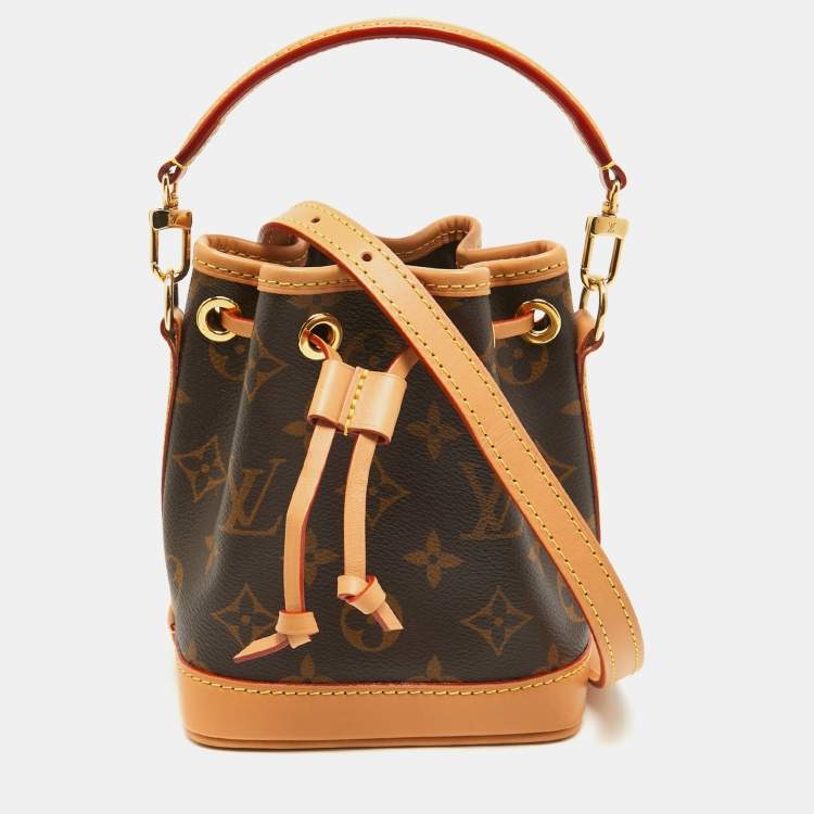 Pre Owned Louis Vuitton Monogram Canvas Nano Noe Bag