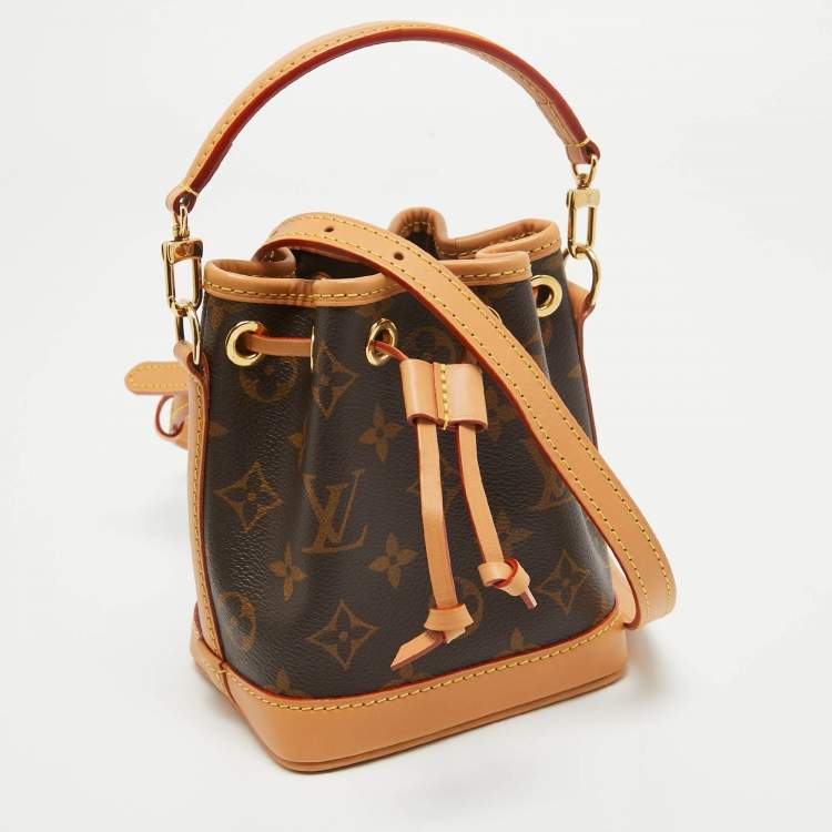 Pre Owned Louis Vuitton Monogram Canvas Nano Noe Bag