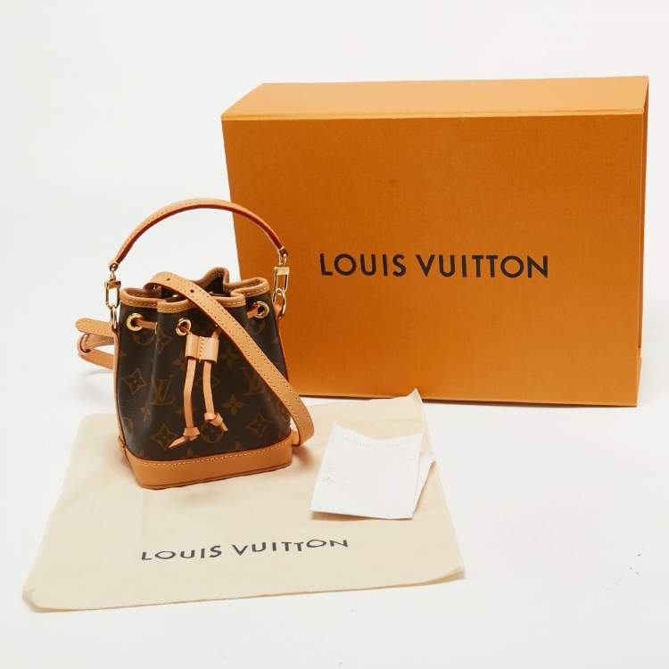 Pre Owned Louis Vuitton Monogram Canvas Nano Noe Bag