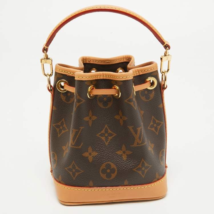 Pre Owned Louis Vuitton Monogram Canvas Nano Noe Bag