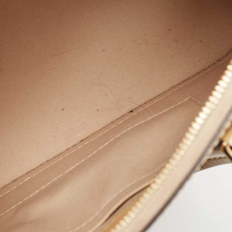 Pre Owned Louis Vuitton Dune Monogram Vernis Alma BB Bag