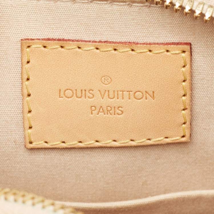 Pre Owned Louis Vuitton Dune Monogram Vernis Alma BB Bag
