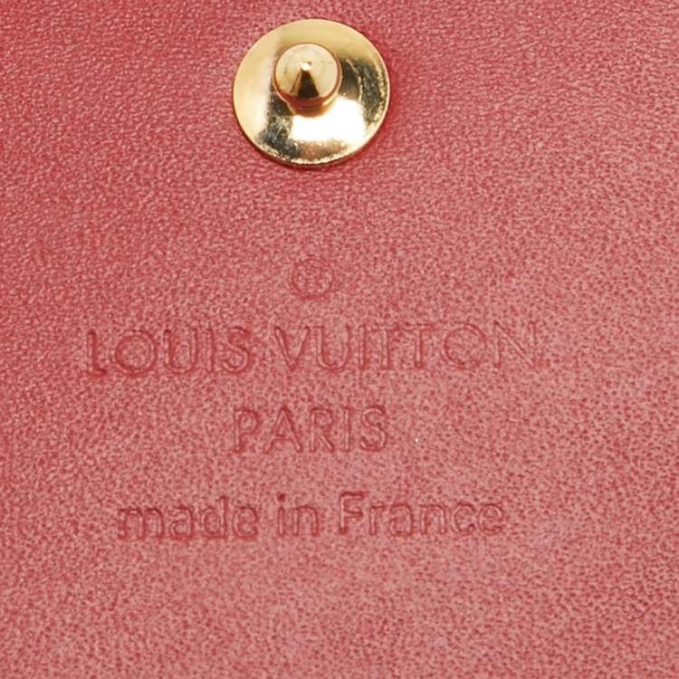 Pre Owned Louis Vuitton Pomme D'Amour Monogram Vernis Chaine Wallet