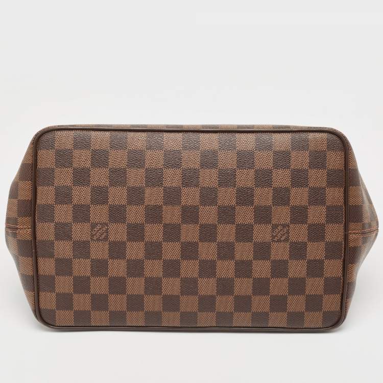 Pre Owned Louis Vuitton Damier Ebene Canvas Bergamo MM Bag