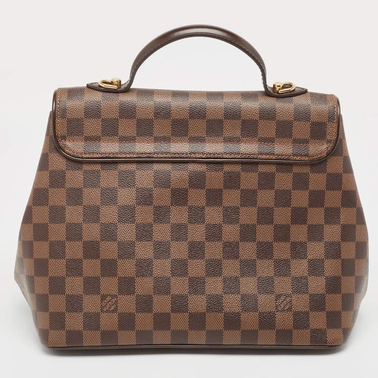 Pre Owned Louis Vuitton Damier Ebene Canvas Bergamo MM Bag