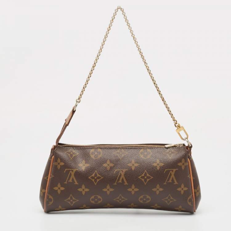 Pre Owned Louis Vuitton Monogram Canvas Eva Pochette