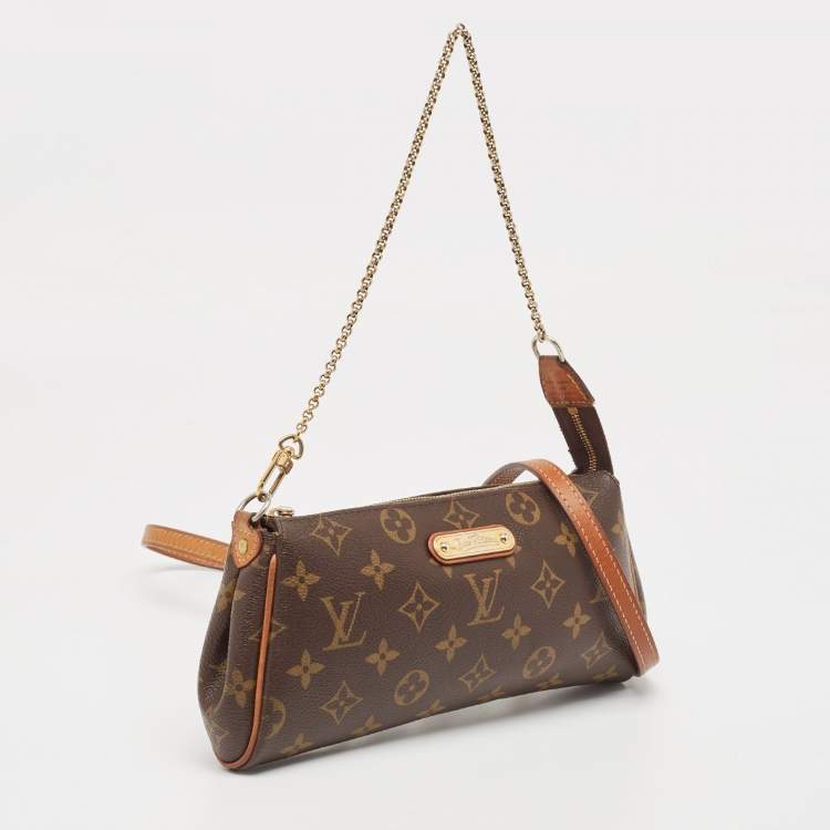 Pre Owned Louis Vuitton Monogram Canvas Eva Pochette