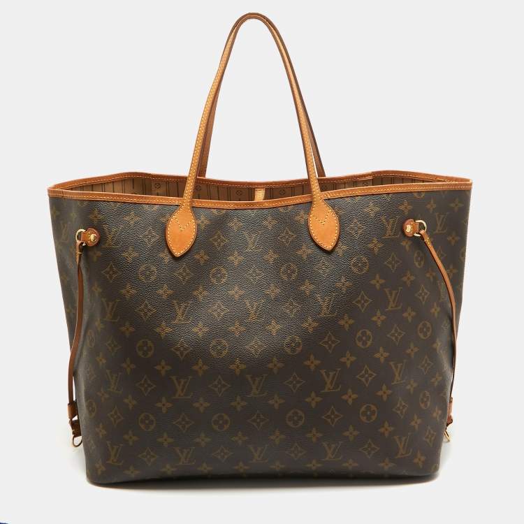 Pre Owned Louis Vuitton Monogram Canvas Neverfull GM Bag