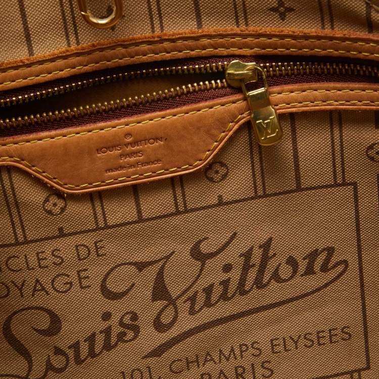 Pre Owned Louis Vuitton Monogram Canvas Neverfull GM Bag