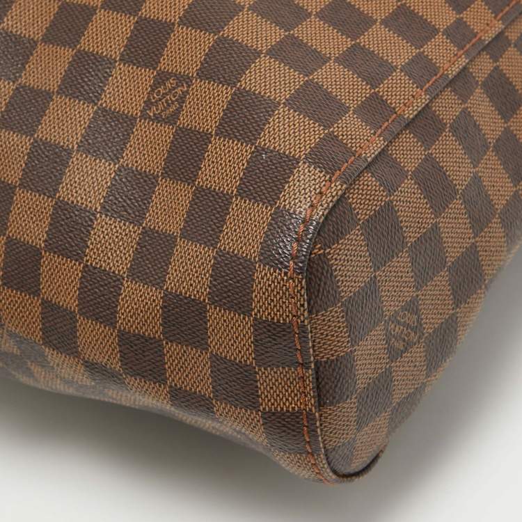 Pre Owned Louis Vuitton Damier Ebene Duomo Bag