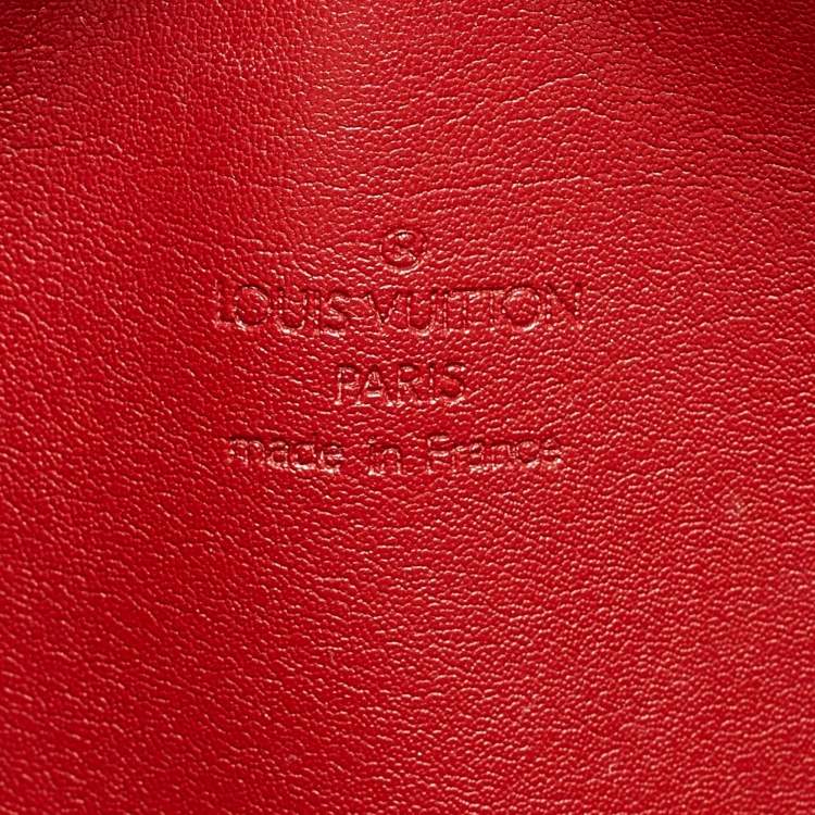 Pre Owned Louis Vuitton Pomme D’amour Monogram Vernis Papillon 30 Bag 