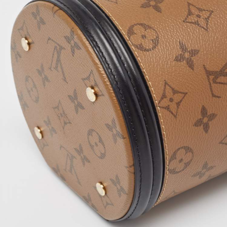 Pre Owned Louis Vuitton Monogram Reverse Canvas Cannes Bag