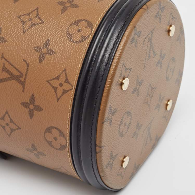 Pre Owned Louis Vuitton Monogram Reverse Canvas Cannes Bag