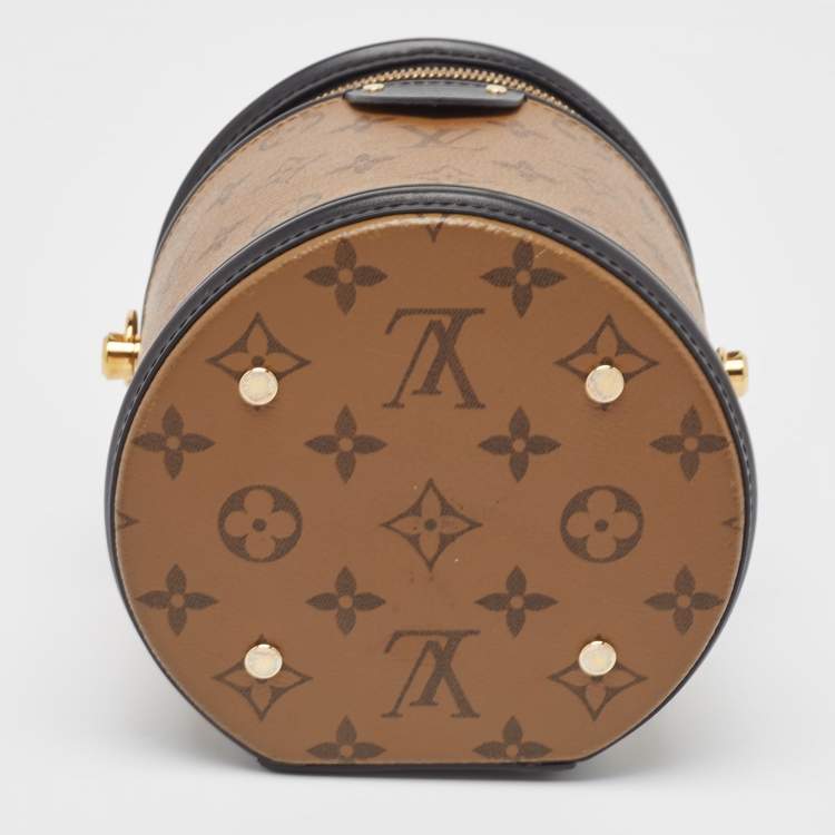 Pre Owned Louis Vuitton Monogram Reverse Canvas Cannes Bag
