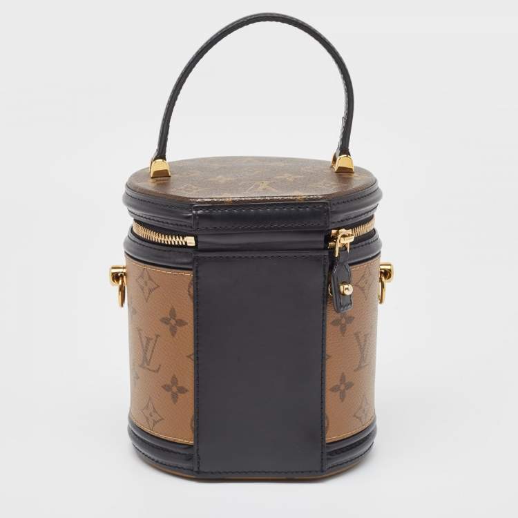 Pre Owned Louis Vuitton Monogram Reverse Canvas Cannes Bag