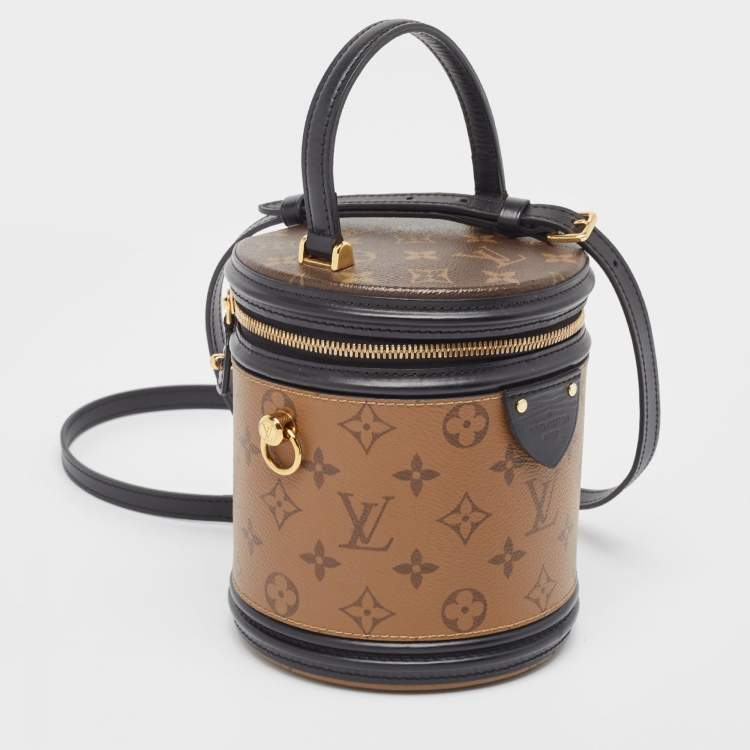 Pre Owned Louis Vuitton Monogram Reverse Canvas Cannes Bag