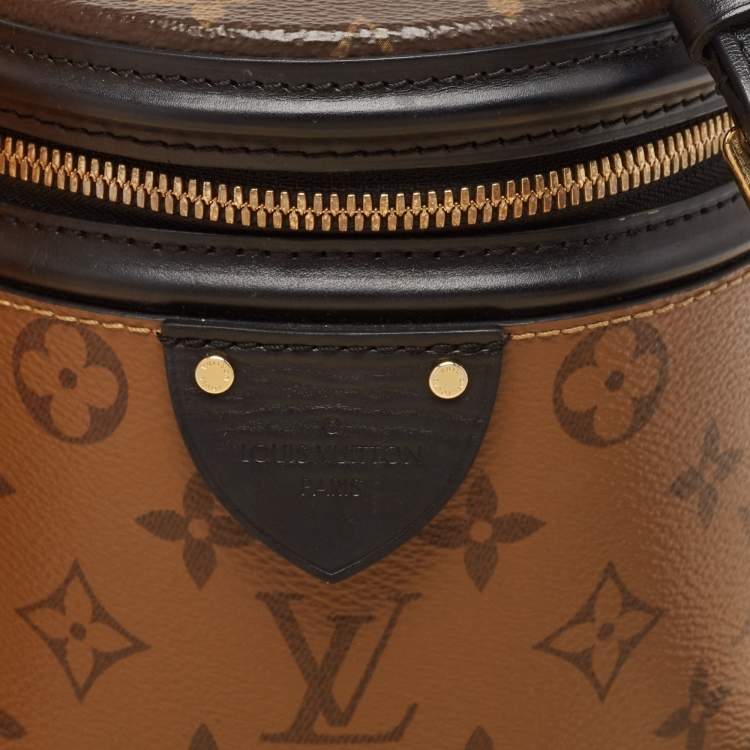 Pre Owned Louis Vuitton Monogram Reverse Canvas Cannes Bag