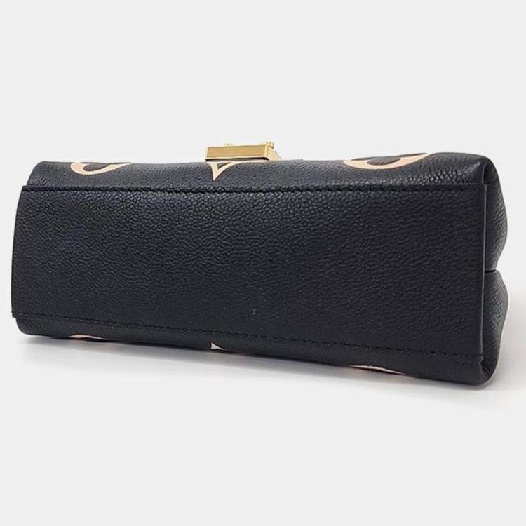 Pre Owned Louis Vuitton Black Bicolor Giant Empreinte Leather Madeleine BB Shoulder Bag