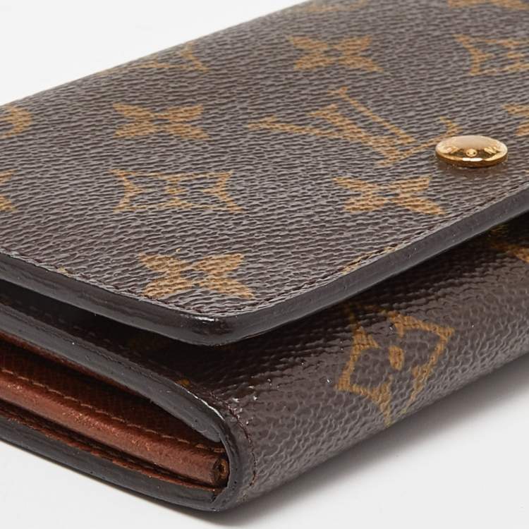 Pre Owned Louis Vuitton Monogram Canvas Porte Monnaie Billets Tresor Wallet