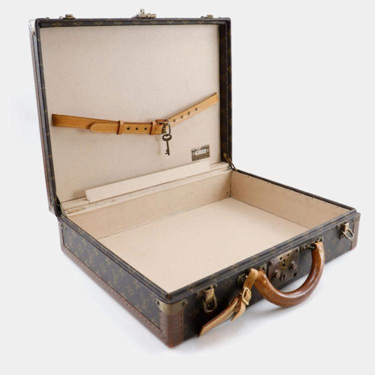 Pre Owned Louis Vuitton Vintage Monogram Cotteville 45 Trunk