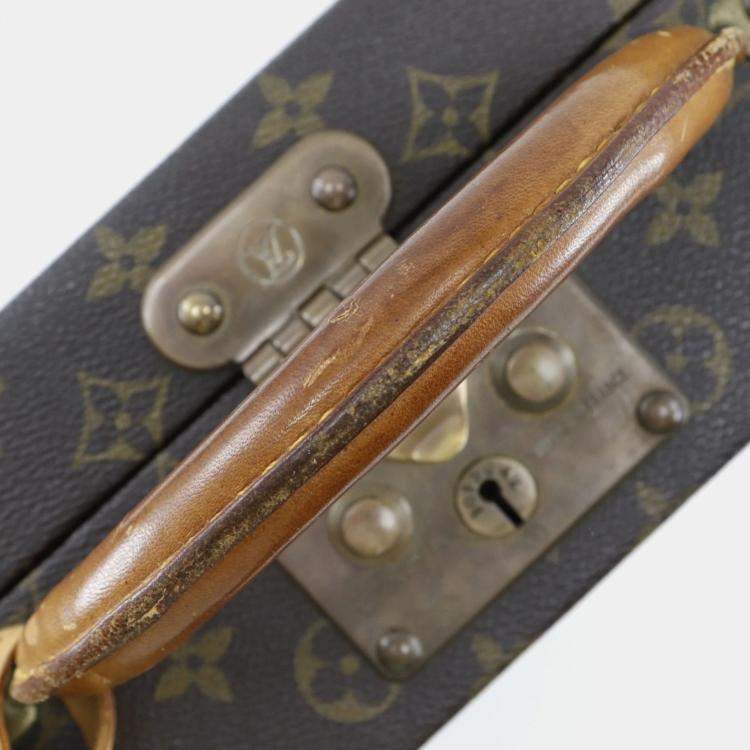 Pre Owned Louis Vuitton Vintage Monogram Cotteville 45 Trunk