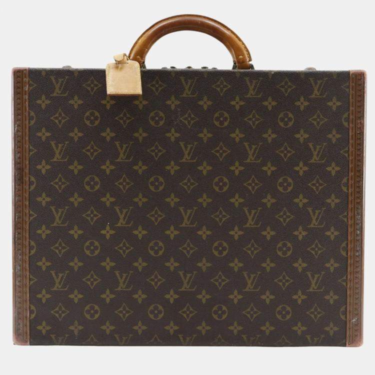 Pre Owned Louis Vuitton Vintage Monogram Cotteville 45 Trunk
