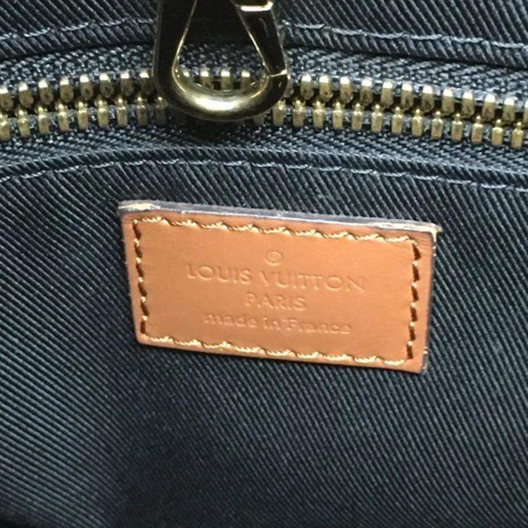 Pre Owned Louis Vuitton Monogram Reverse Hobo Dauphine MM Shoulder Bag 