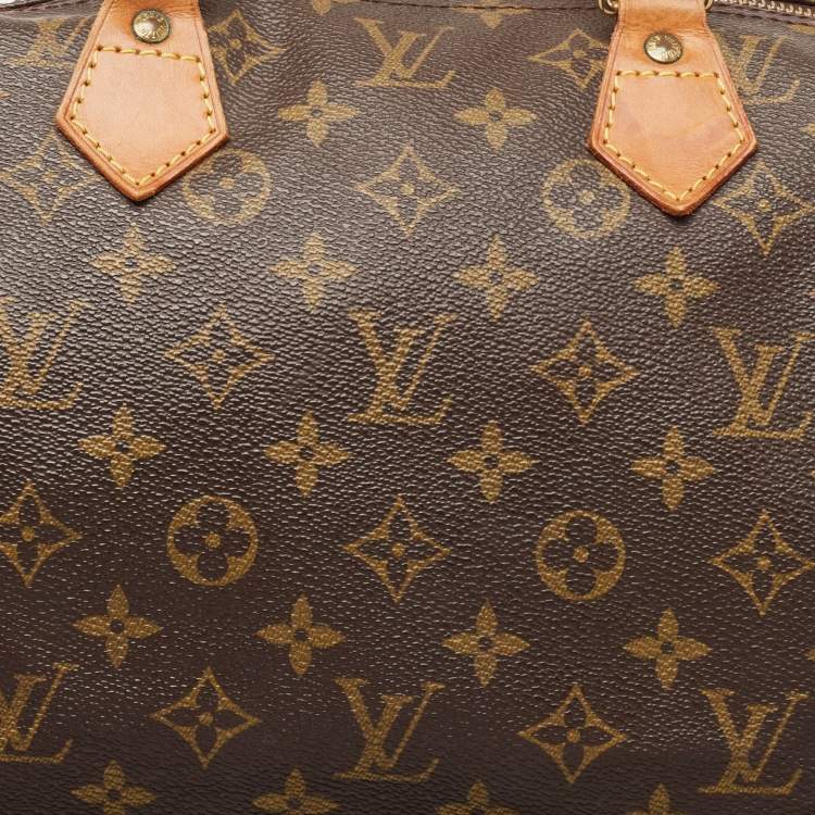 Pre Owned Louis Vuitton Louis Vuitton Monogram Canvas Speedy 40 Bag