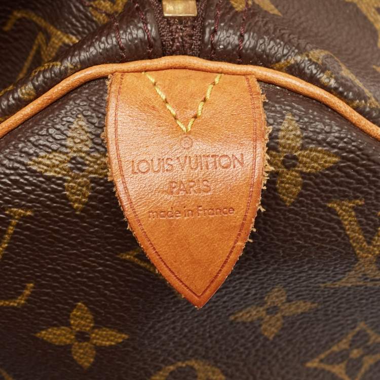 Pre Owned Louis Vuitton Louis Vuitton Monogram Canvas Speedy 40 Bag