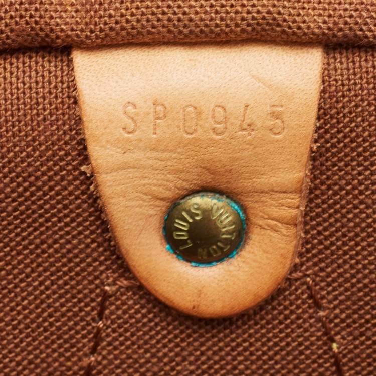 Pre Owned Louis Vuitton Louis Vuitton Monogram Canvas Speedy 40 Bag