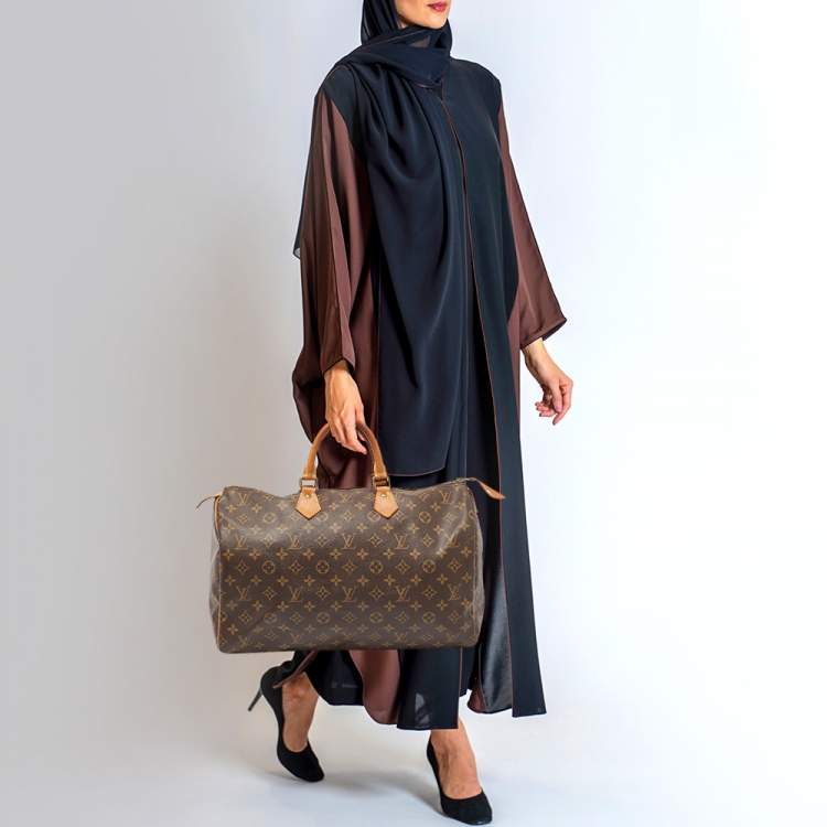 Pre Owned Louis Vuitton Louis Vuitton Monogram Canvas Speedy 40 Bag