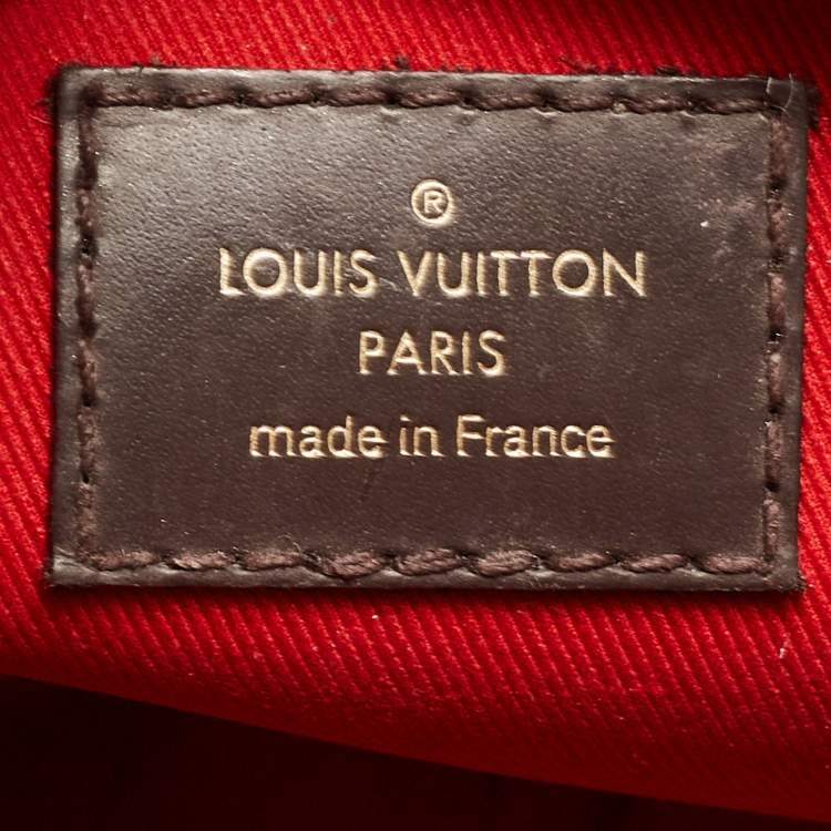 Pre Owned Louis Vuitton Damier Ebene Canvas Croisette Bag
