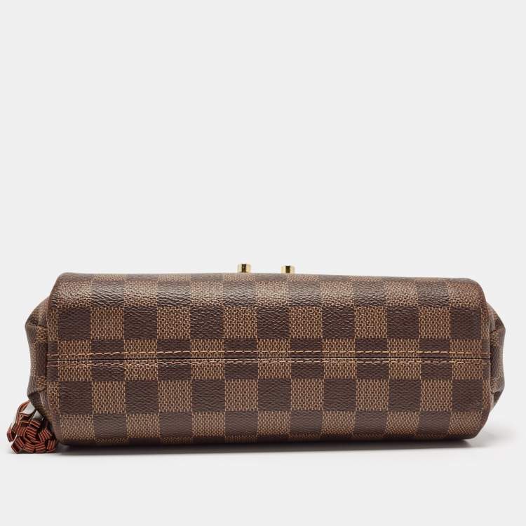 Pre Owned Louis Vuitton Damier Ebene Canvas Croisette Bag