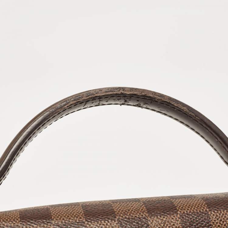 Pre Owned Louis Vuitton Damier Ebene Canvas Croisette Bag